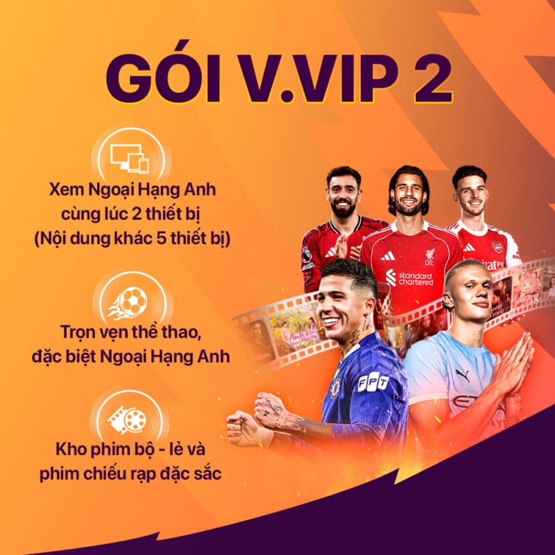 gói vip 2 truyền hình fpt