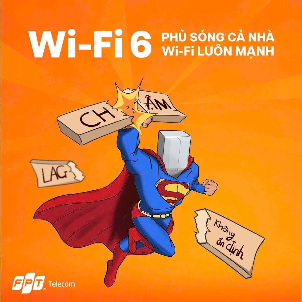 wifi 6 fpt phủ sóng mạnh, xem bóng đá mượt