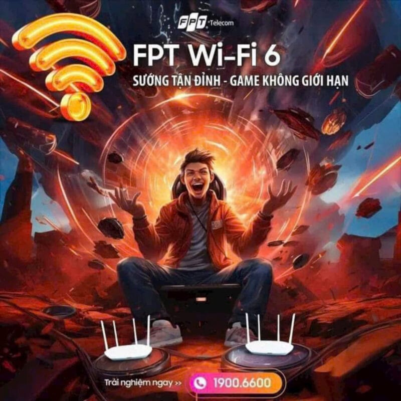 Wifi 6 chơi game mượt