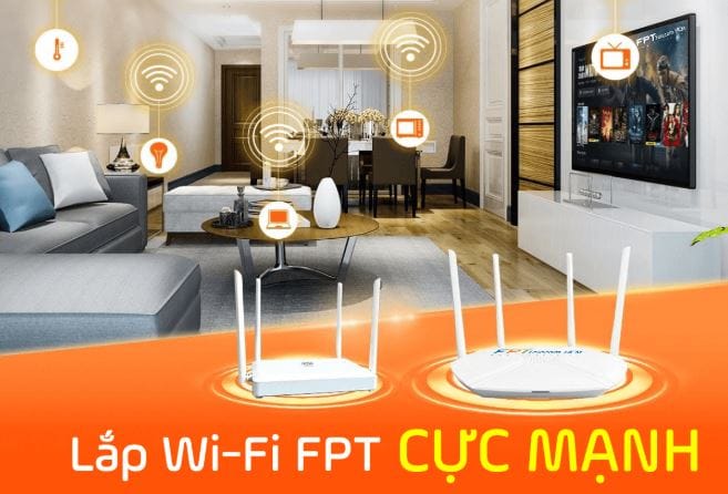 wifi gia đình nhiều thiết bị