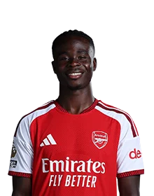 Bukayo Saka Ngoại hạng Anh